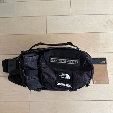 Supreme x The North Face Steep Tech Waist Bag "Black Dragon" NM82291I / NF0A82YW