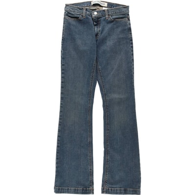 古着 00年代 ギャップ GAP LONG AND LERN フレアカットデニムパンツ USA製 レディースL(w30)相当/eaa650845