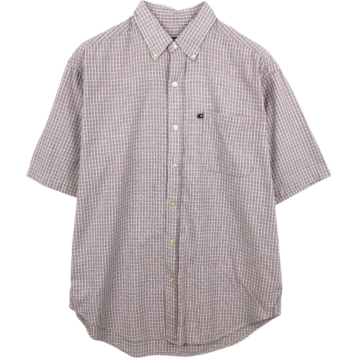 古着 00年代 ラルフローレン Ralph Lauren POLO JEANS COMPANY 半袖 ボタンダウン チェックシャツ メンズM相当/eaa668593