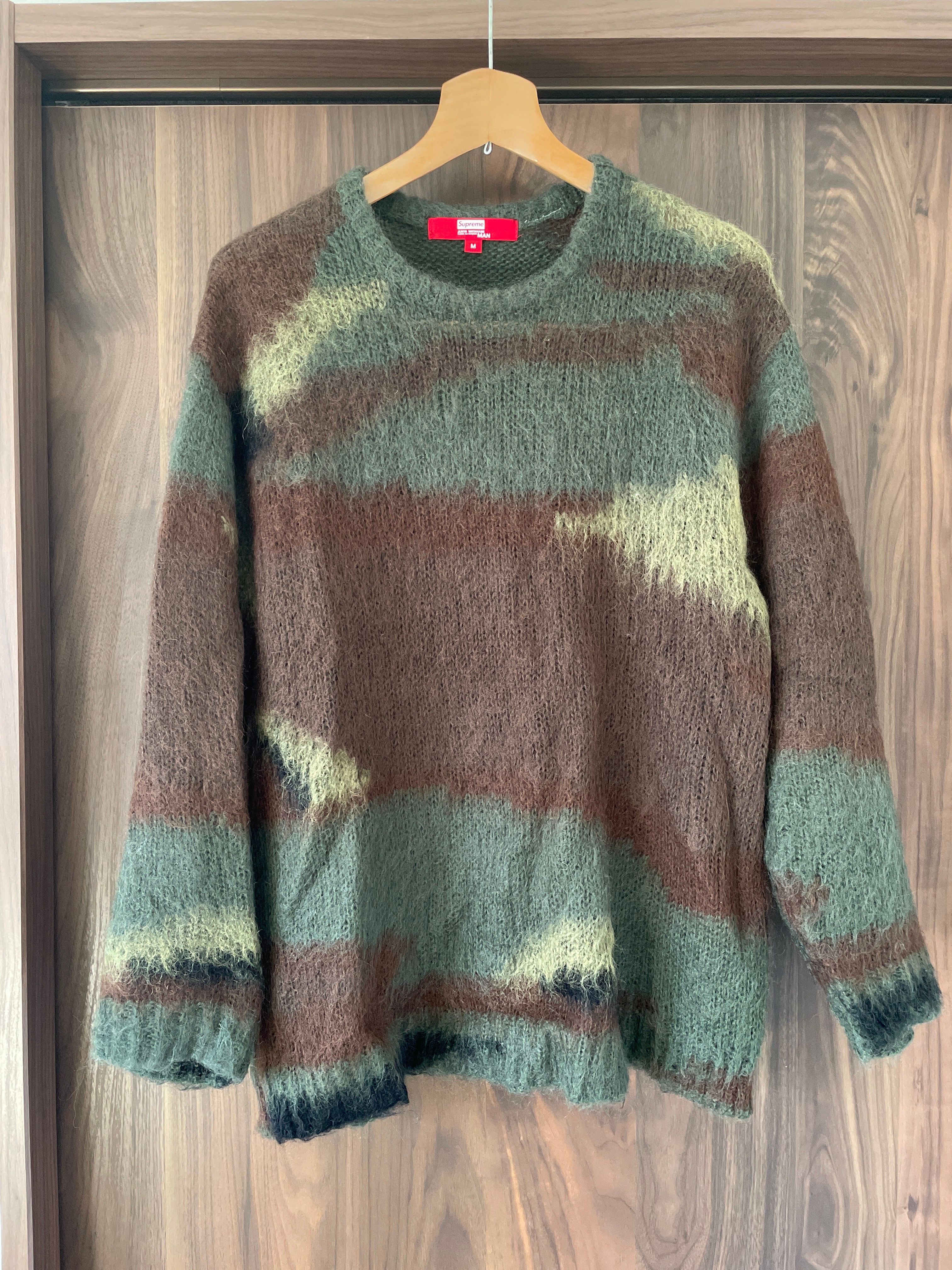 Supreme / JUNYA WATANABE COMME des GARCONS MAN Brushed Camo Sweater "Olive"
