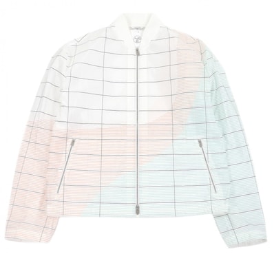 未使用品 エルメス ジャケット ホワイト メンズ 50