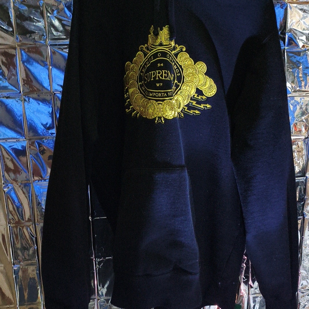 Supreme Love or Hate Hooded Sweatshirt "Black"