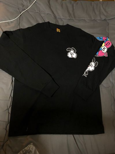 HUMAN MADE VICK LONG SLEEVE T-SHIRT "Black"