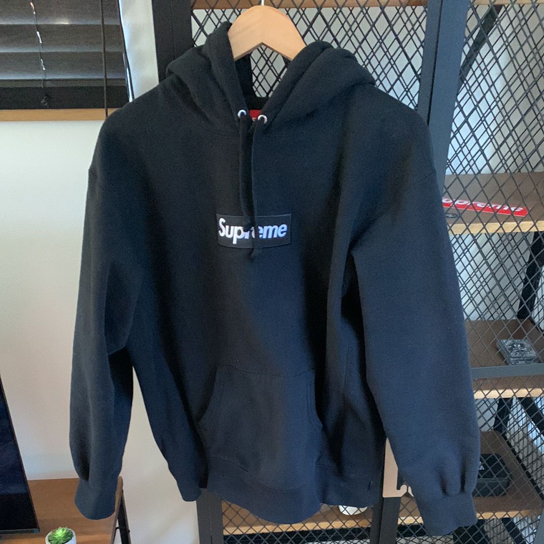 Supreme Box Logo Hooded Sweatshirt "Black" (21FW)