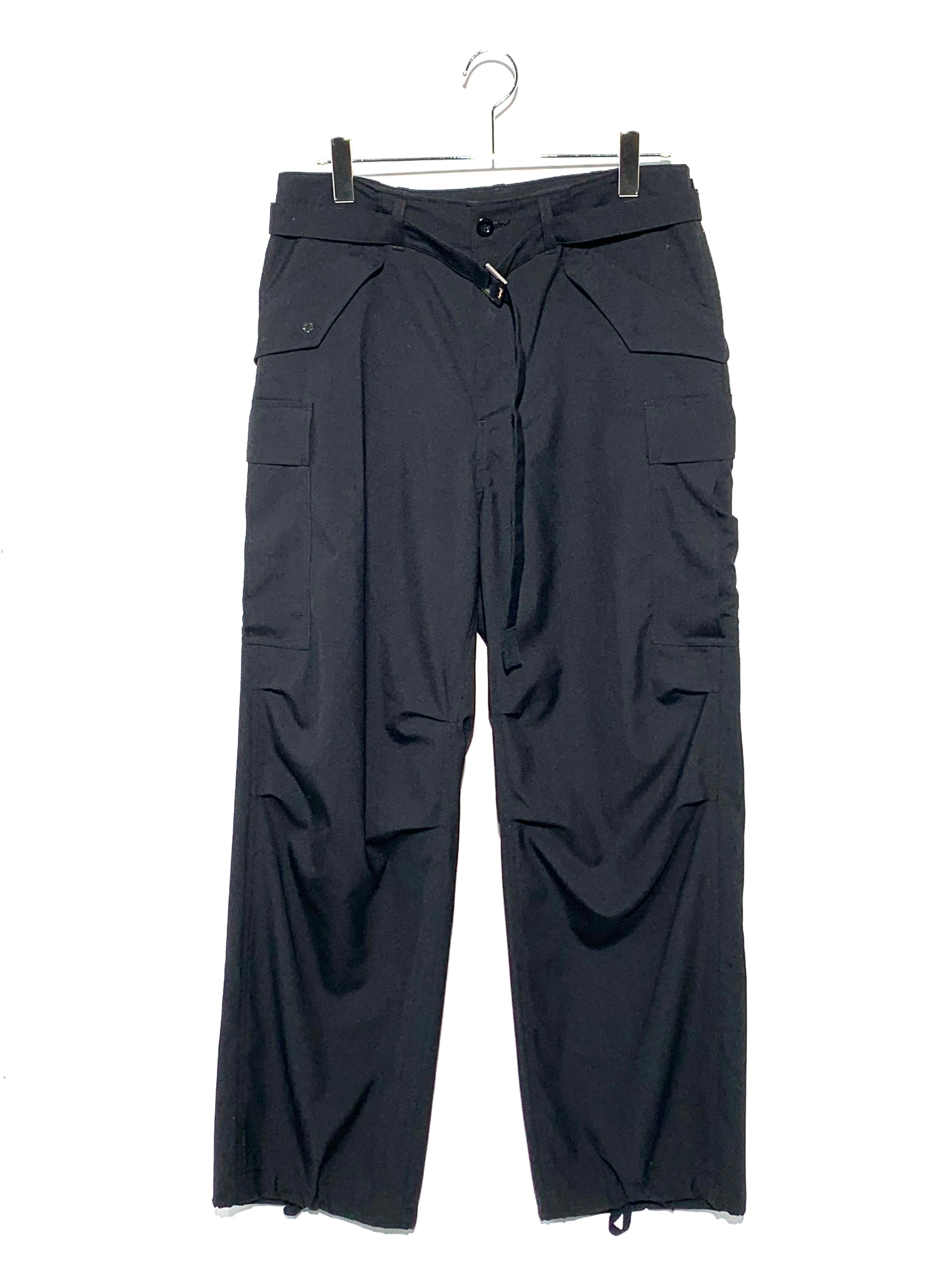 sacai Suiting Cargo Pants Black