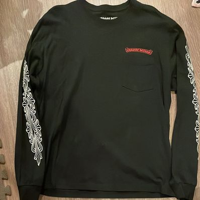 Chrome Hearts Matty Boy Flower Chomper L/S T-Shirt "Black"
