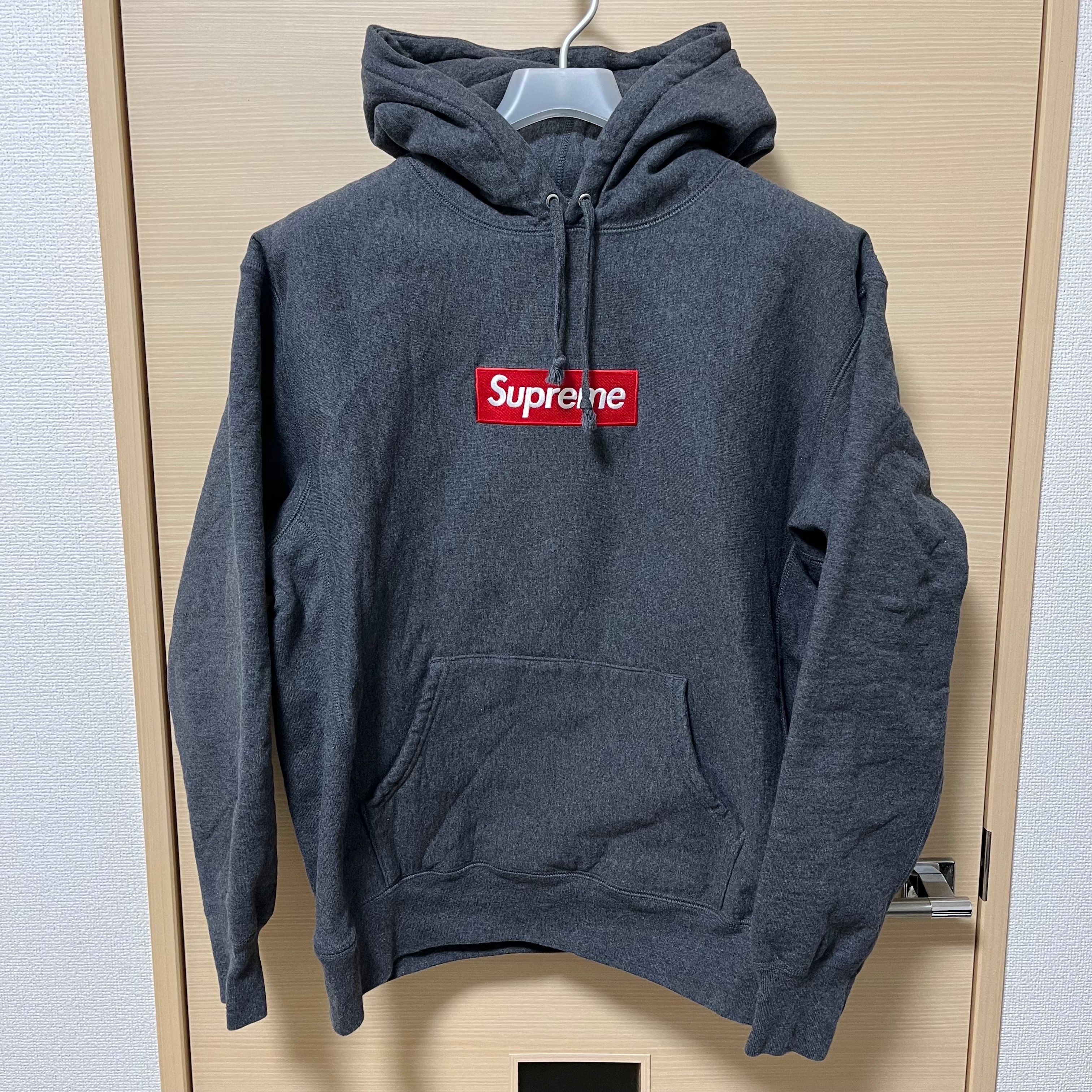 Supreme Box Logo Hooded Sweatshirt "Charcoal" (21FW)