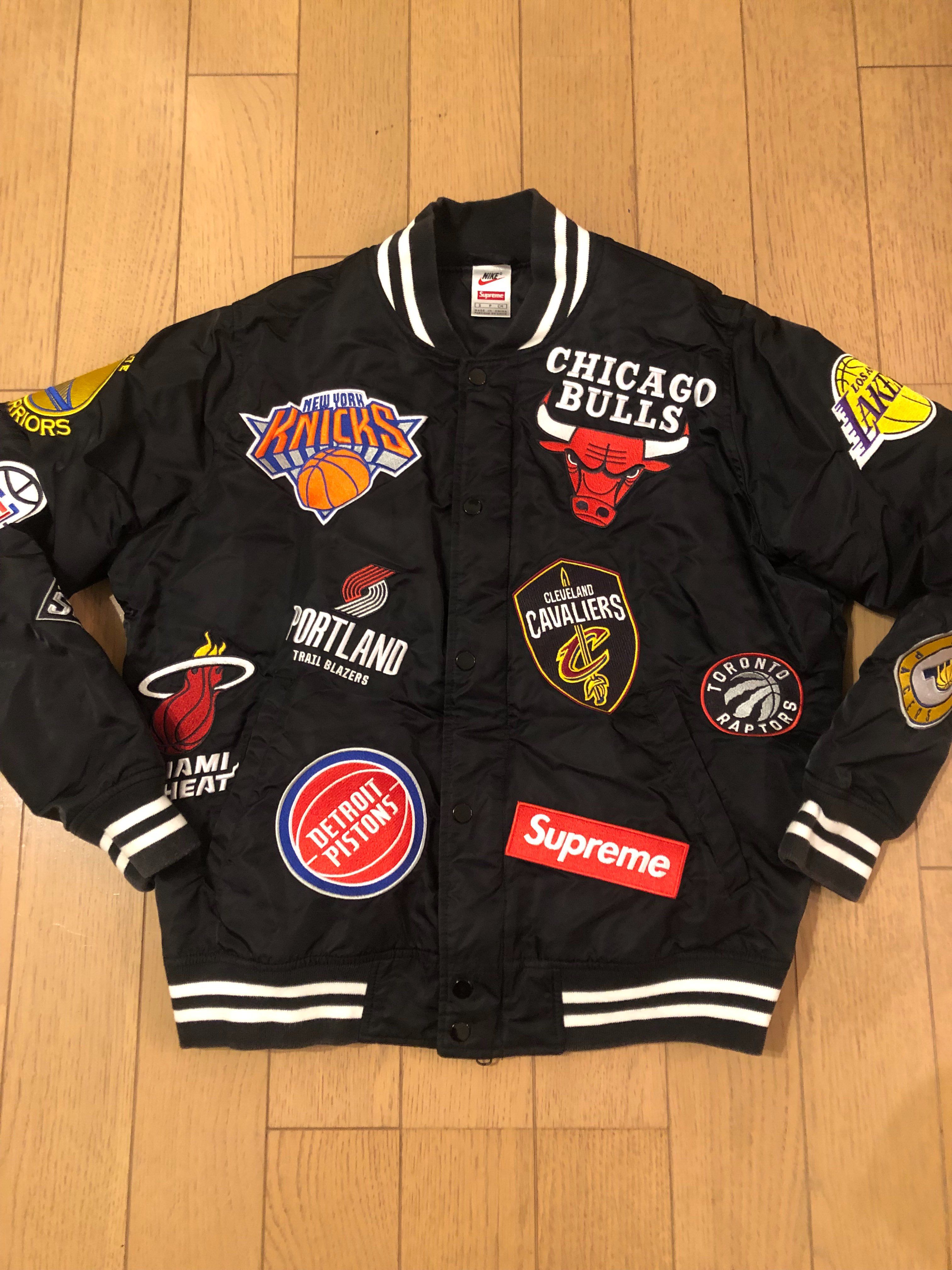 Supreme / Nike®/NBA Teams Warm-Up Jacket "Black"
