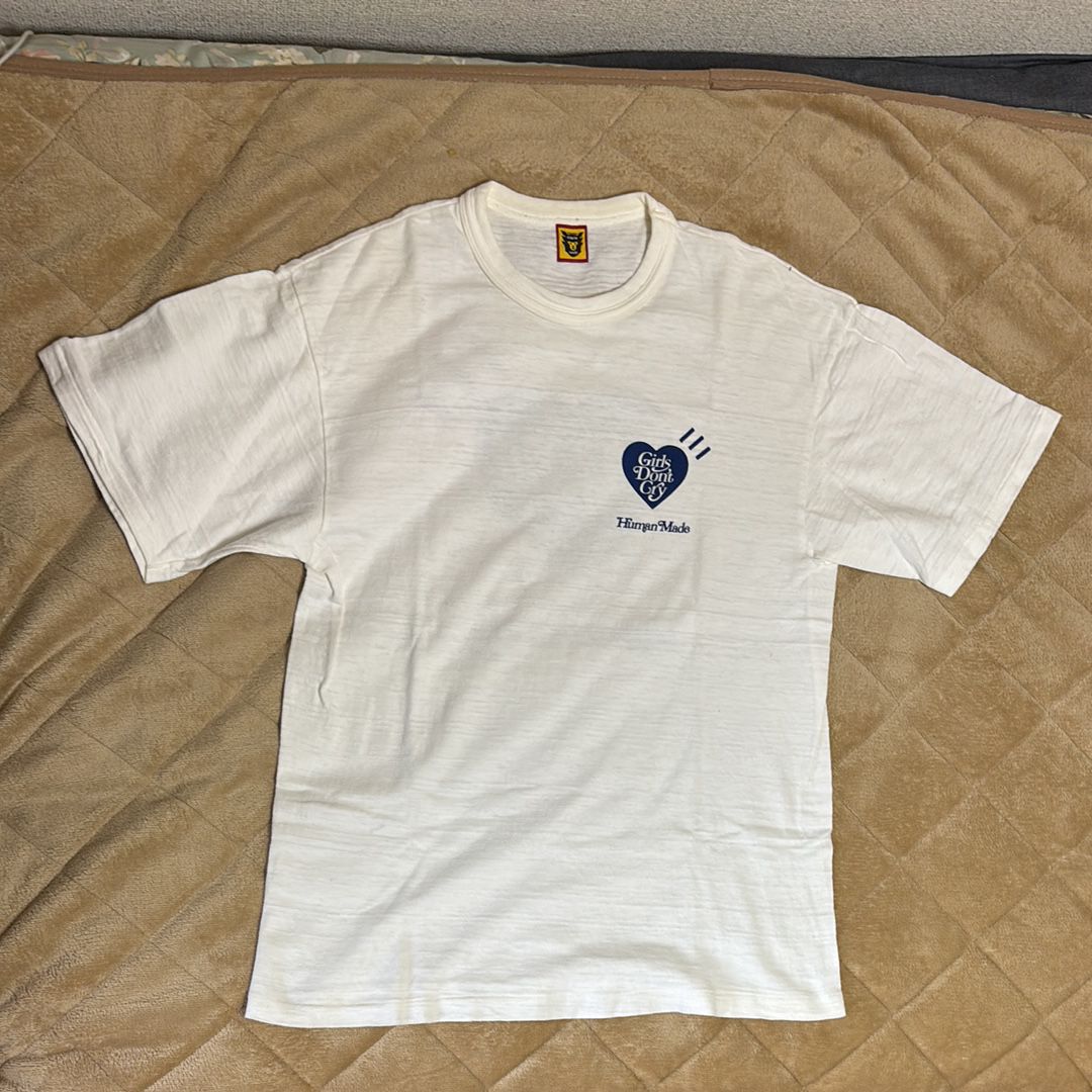 ヒューマンメイド ガールズドントクライ ホワイト デー Tシャツ #1 "ホワイト" / ヴェルディ
