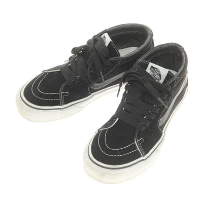 【中古】ジョウンド JJJJOUND × VANS VAULT SK8-Mid スニーカー ブラック【サイズ23cm】【レディース】