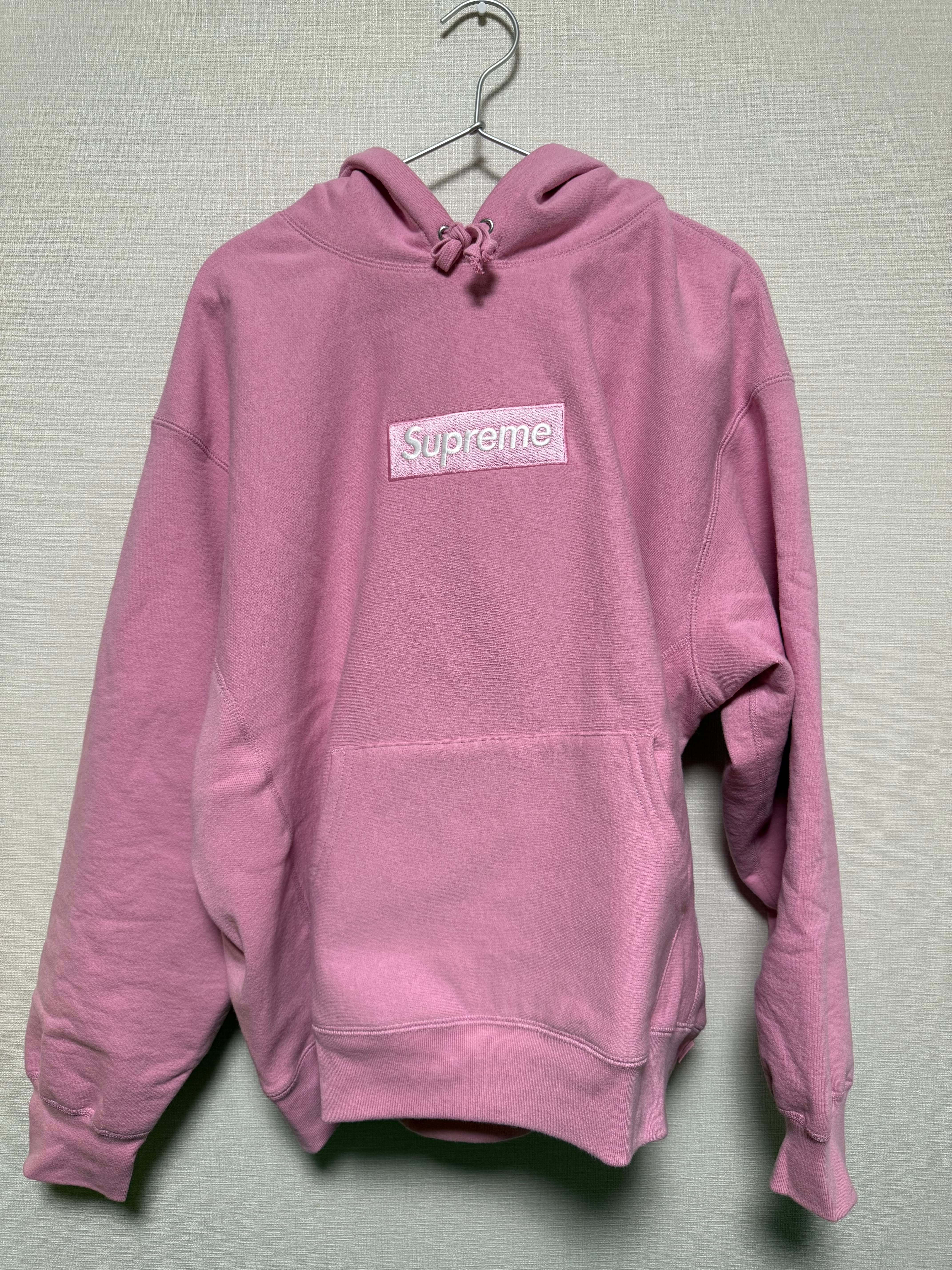 Supreme Box Logo Hooded Sweatshirt "Pink" (24FW)
