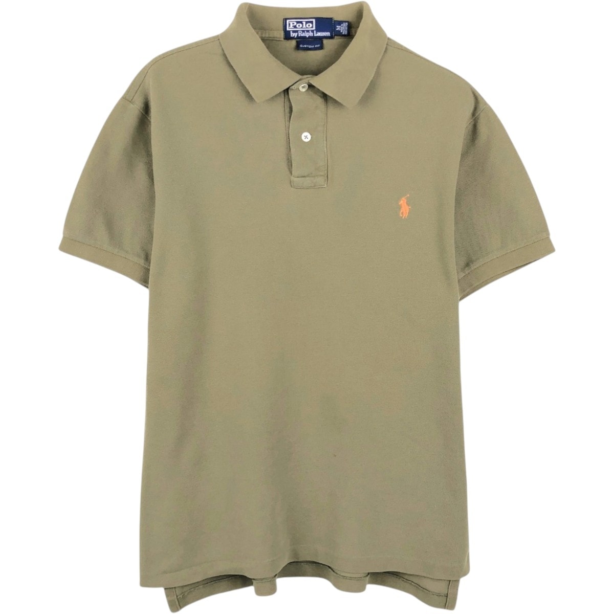 古着 ラルフローレン Ralph Lauren POLO by Ralph Lauren CUSTOM FIT 半袖 ポロシャツ メンズM相当/eaa667491