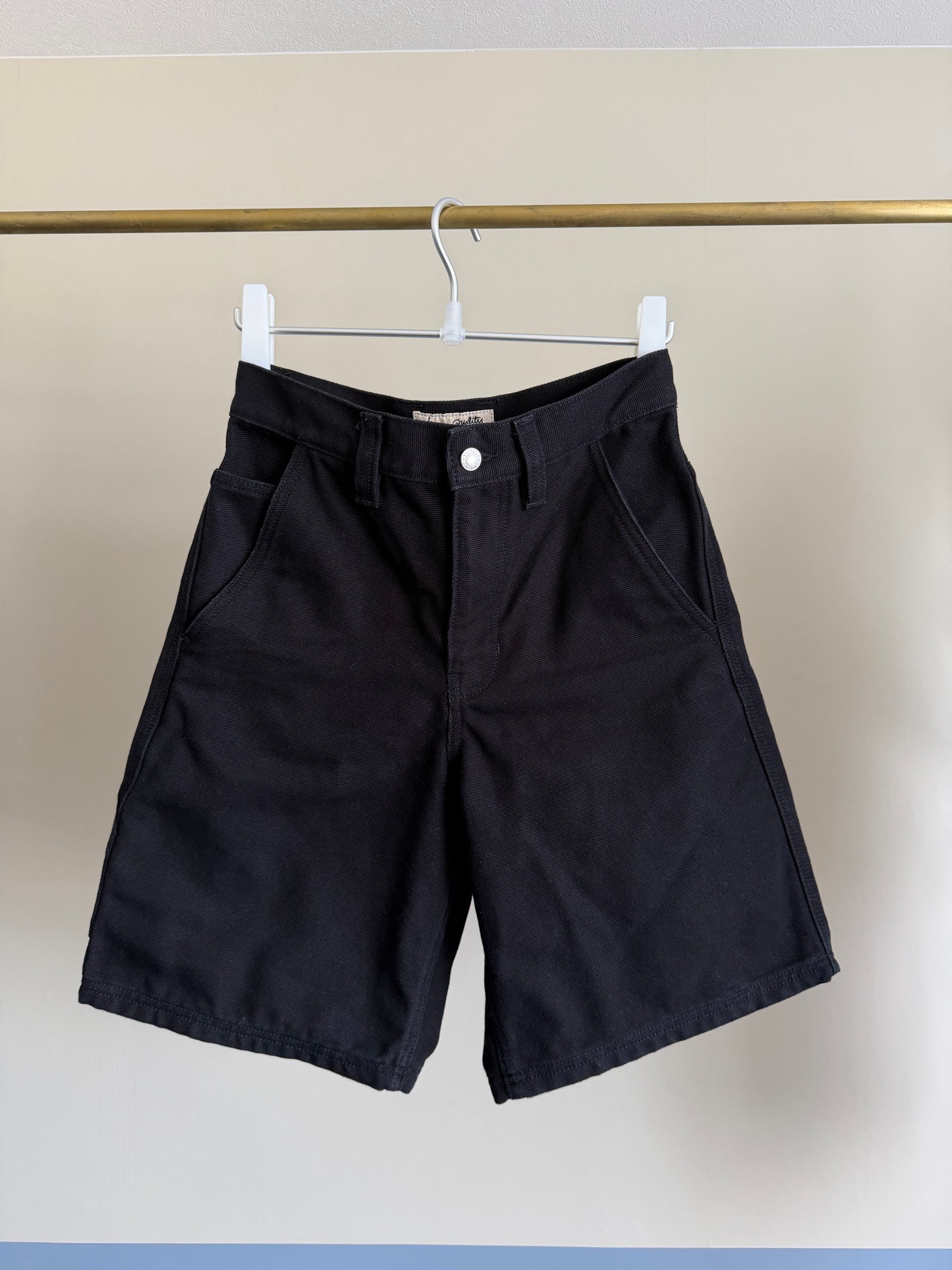 Stussy Work Short Canvas "Black"