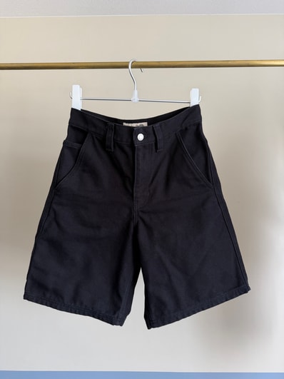 Stussy Work Short Canvas "Black"
