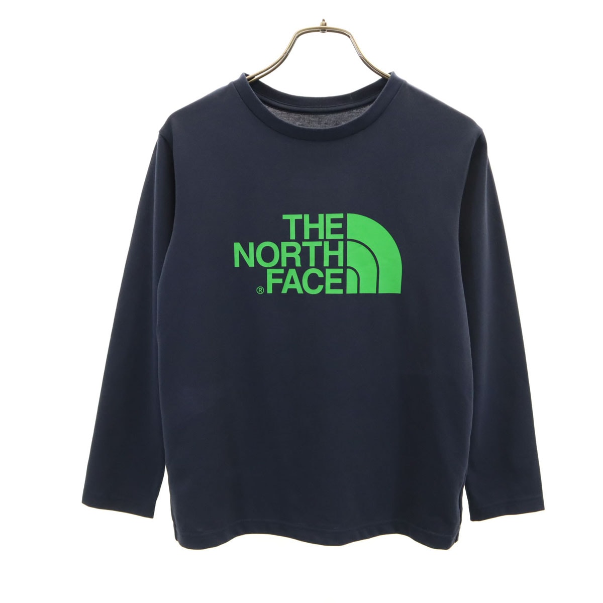 THE NORTH FACE ノースフェイス 長袖 Tシャツ 150 ネイビー NTJ81992Z アウトドア ロンT