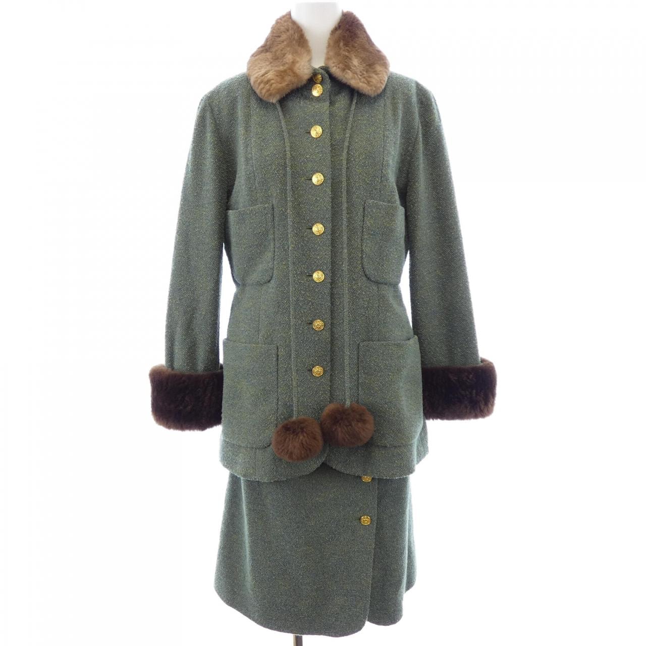 【ヴィンテージ】シャネル CHANEL 20833833 セットアップ