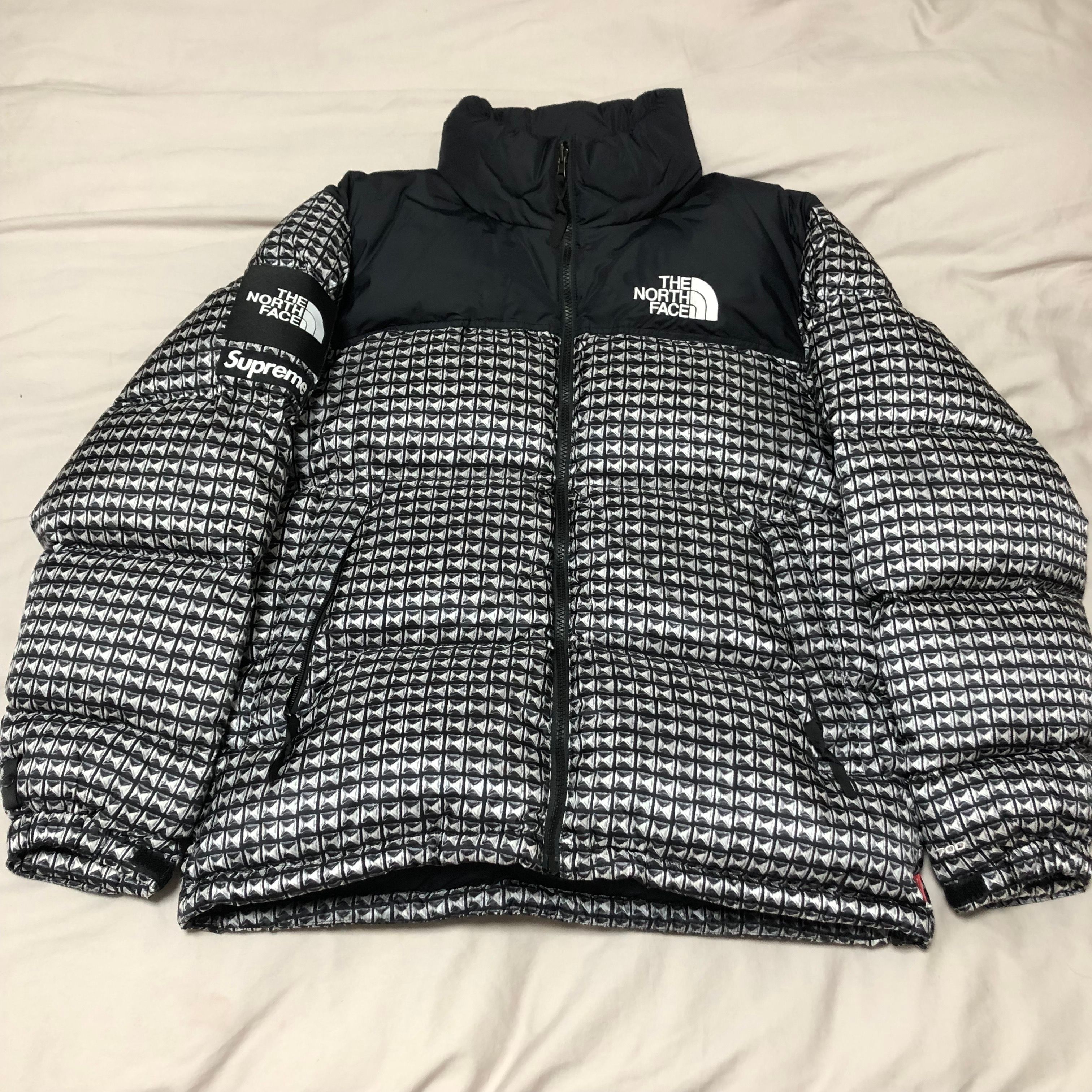 Supreme x The North Face Studded Nuptse Jacket "Black"