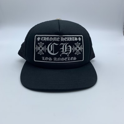 Chrome Hearts CH Trucker Cap Los Angeles Exclusive "Black"