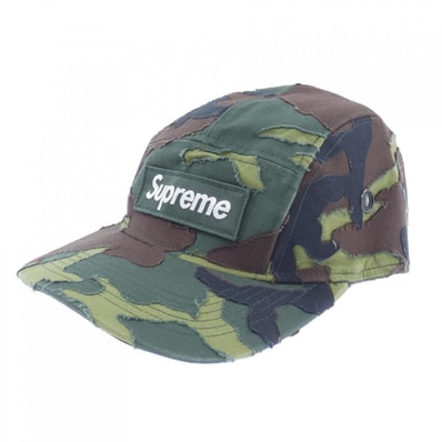 シュプリーム SUPREME Layered Camo Camp キャップ
