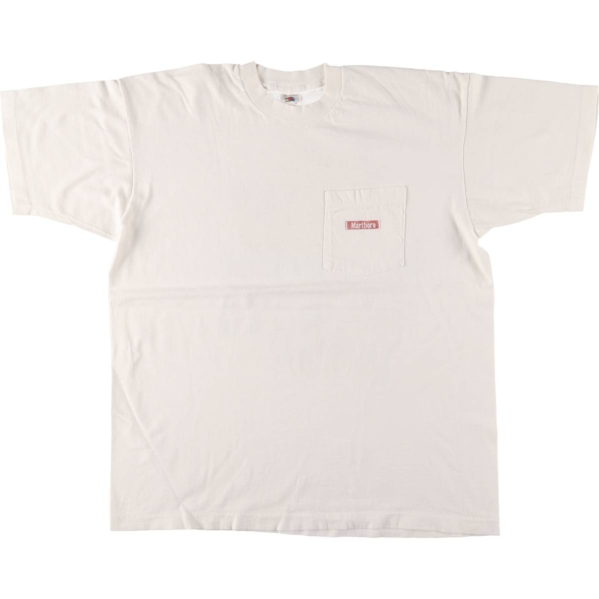 古着 90年代 フルーツオブザルーム FRUIT OF THE LOOM Marlboro マールボロ アドバタイジングTシャツ USA製 メンズXL相当 ヴィンテージ/eaa570298
