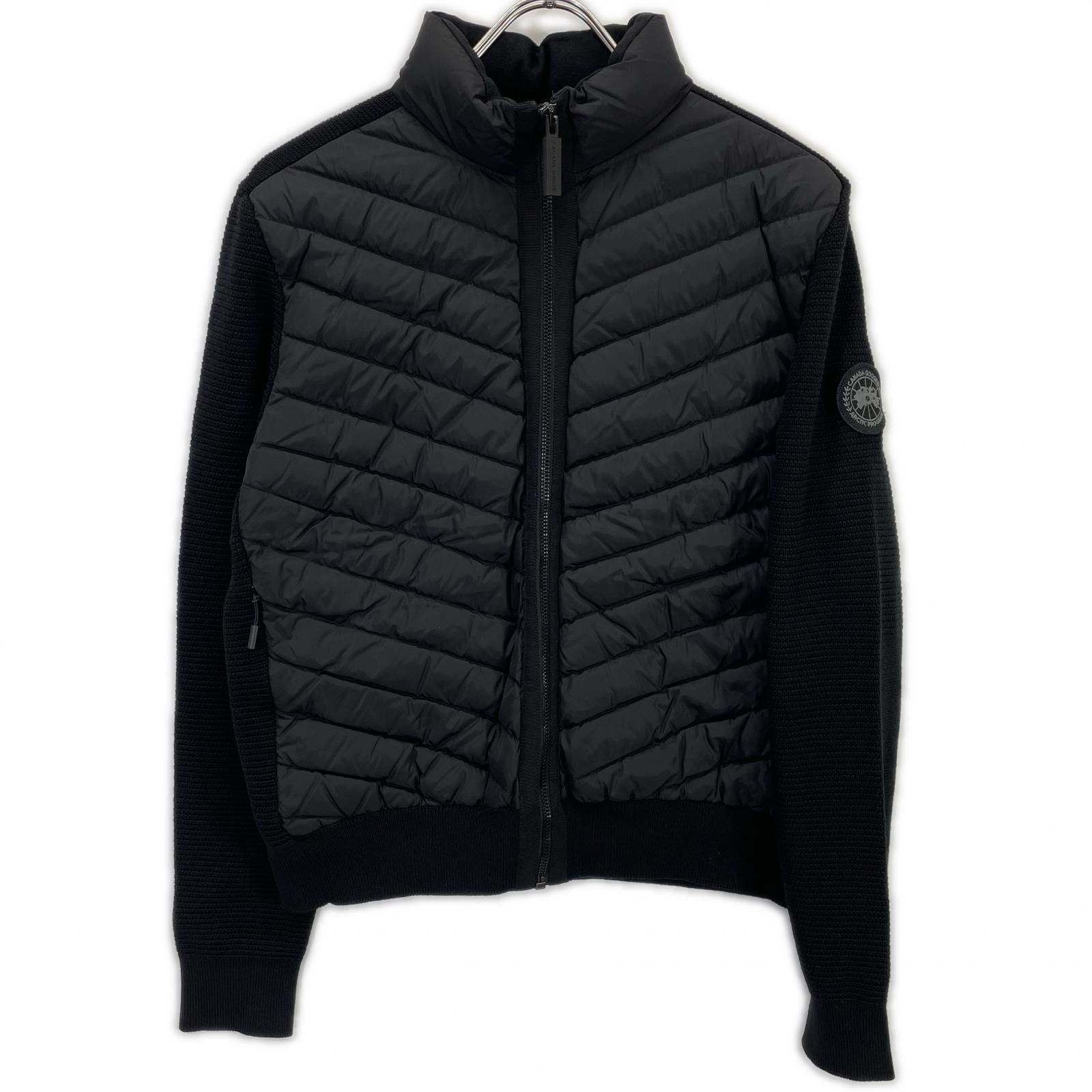 カナダグース ブラックレーベル 6830LB ハイブリッジ ニット ジャケット L