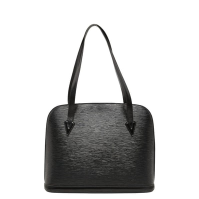 ルイ ヴィトン エピ リュサック ショルダーバッグ トートバッグ M52282 ノワール ブラック レザー レディース LOUIS VUITTON 【中古】