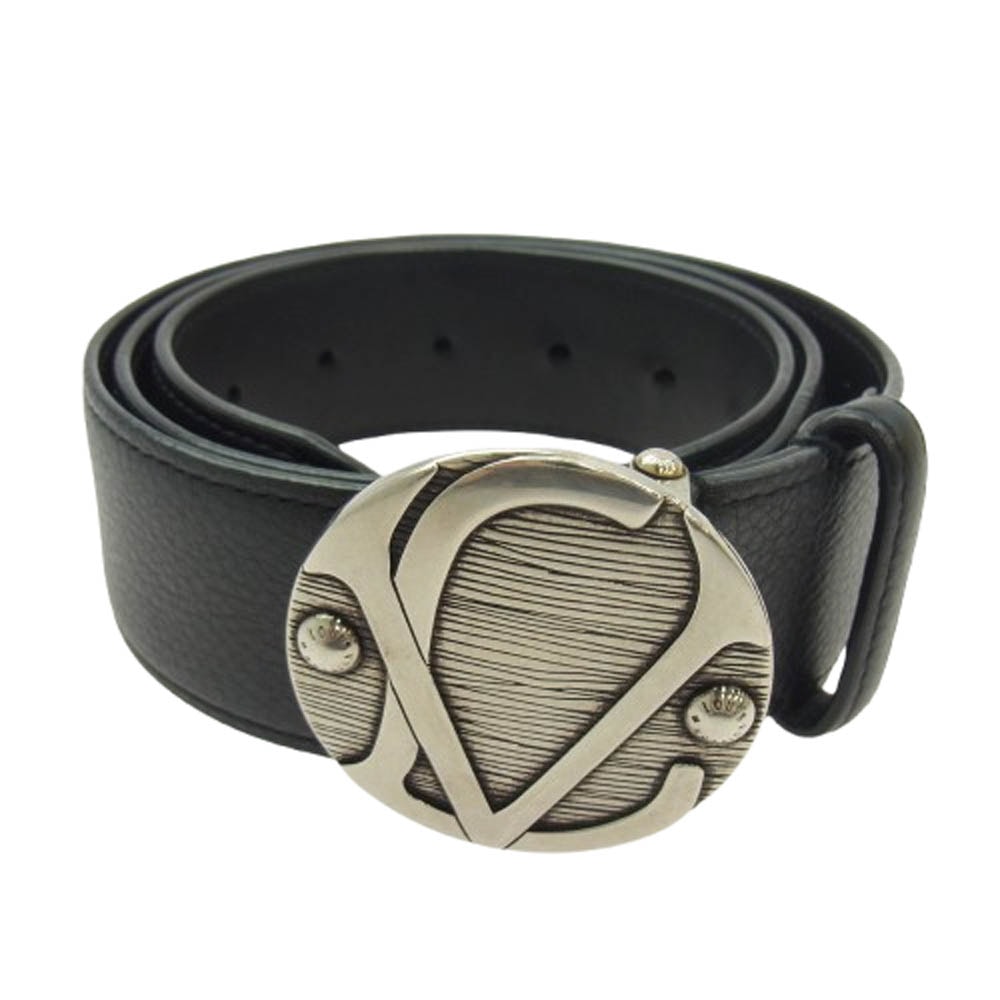 LOUIS VUITTON ルイ・ヴィトン ベルト MP112 サンチュール 1904 ミルヌフサンキャトル 40MM ブラック系【中古】