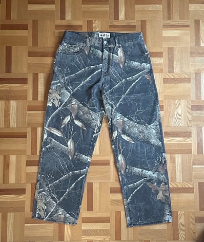 Stussy Realtree Edge Big Ol' Jean "Black"