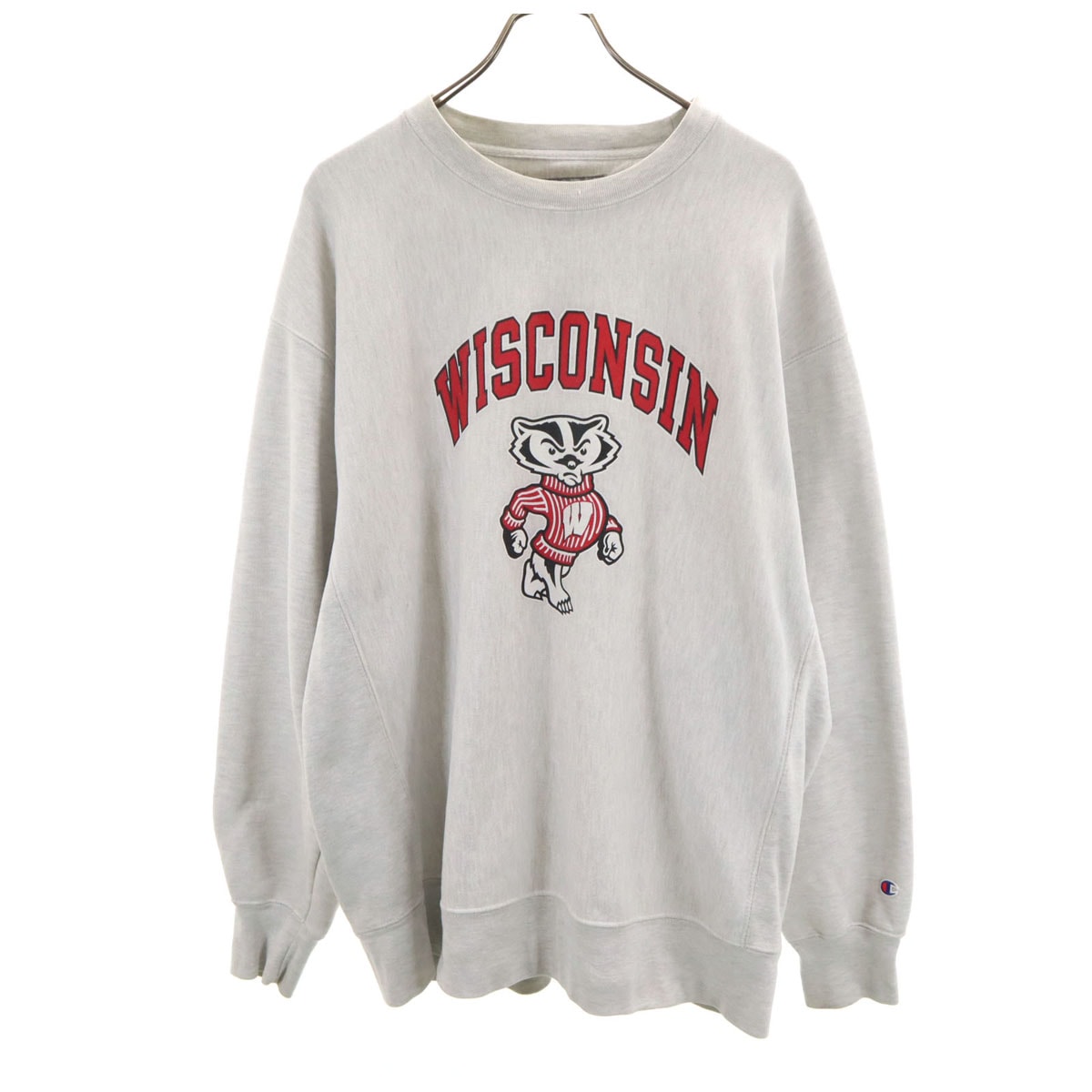 Champion チャンピオン 00s プレミアム 長袖 スウェット XL グレー トレーナー 裏起毛