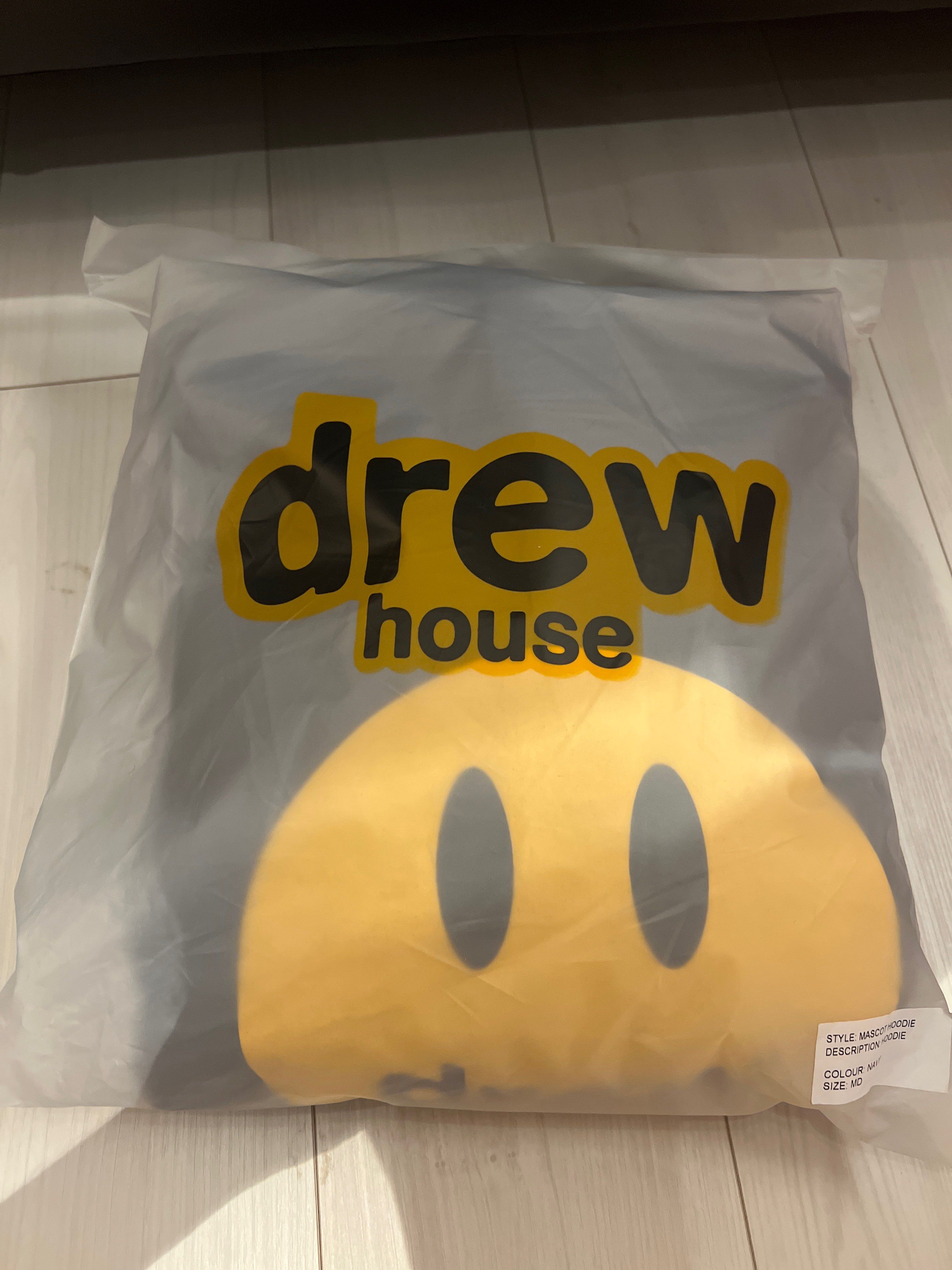drew house mascot hoodie "Black"