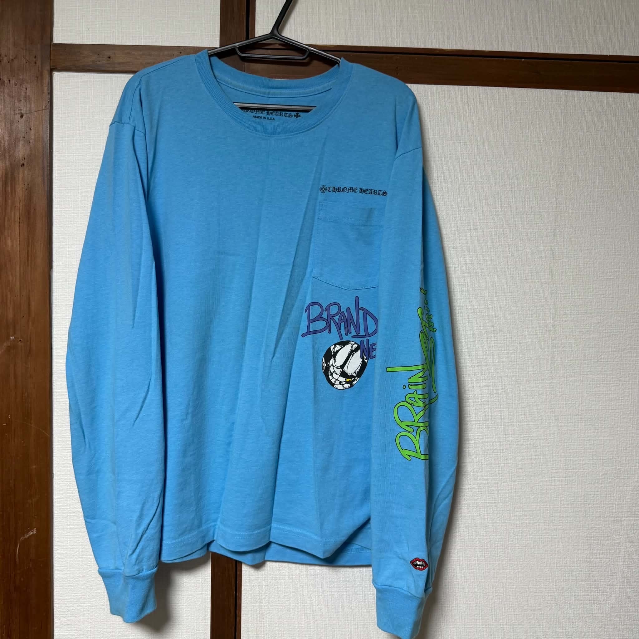Chrome Hearts Matty Boy Blew Me L/S T-Shirt "Blue"