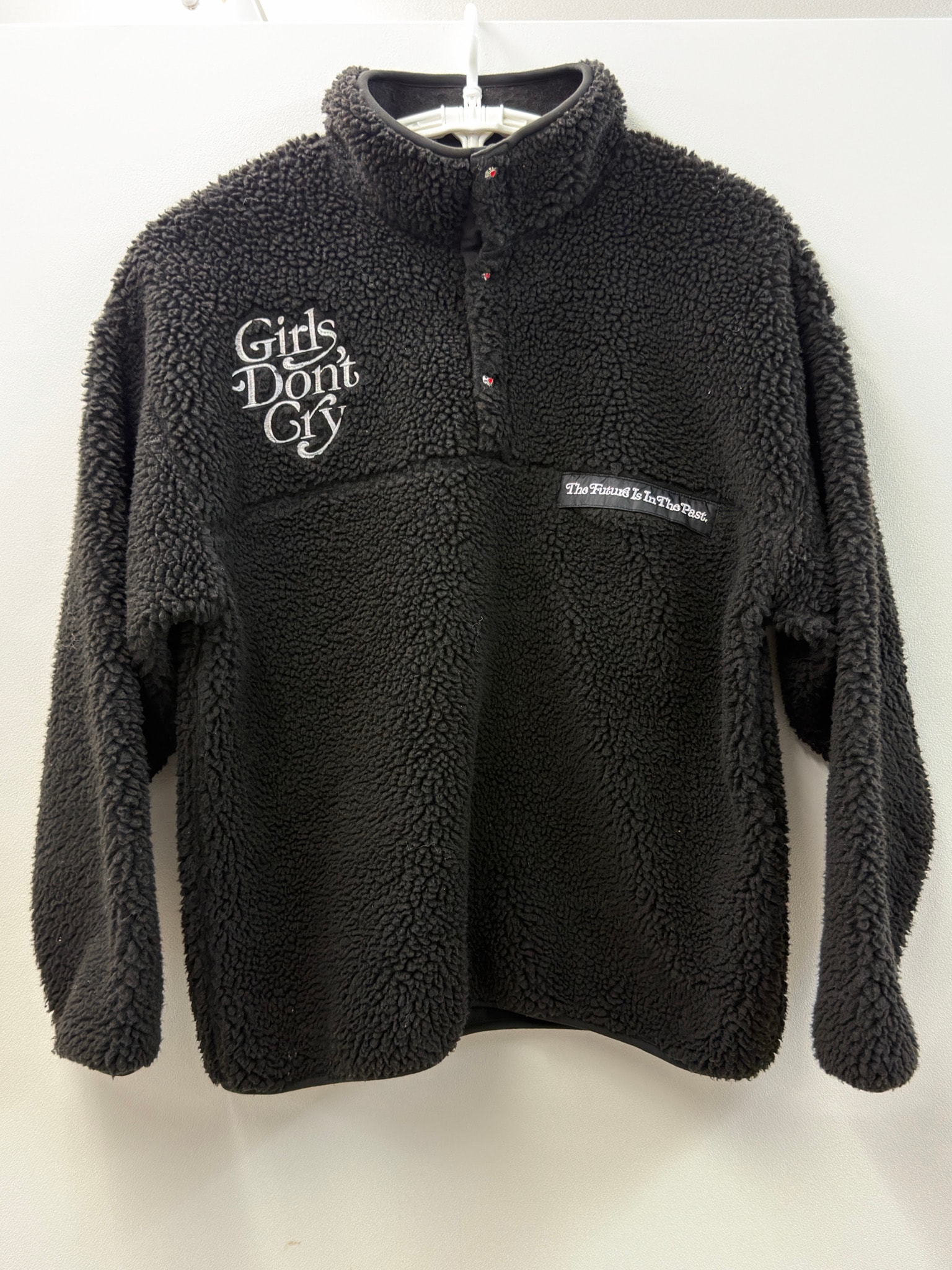 HUMAN MADE Girls Don ’t Cry fleece jacket "Black" / VERDY