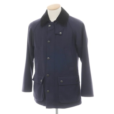 【中古】バブアー Barbour SL BEDALE ビデイル ブリティッシュウール フィールドジャケット ネイビー【サイズ34】【メンズ】