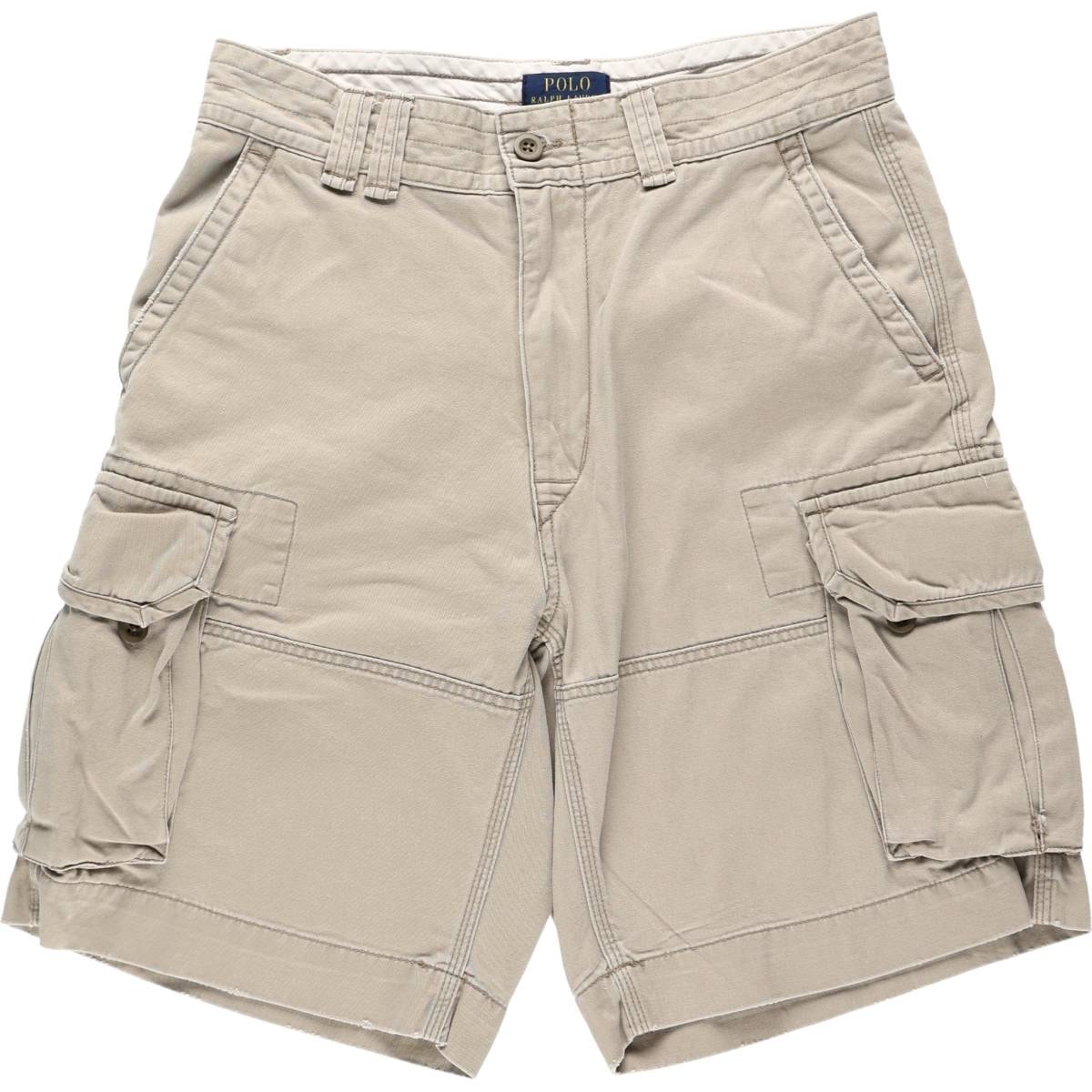 古着 ラルフローレン Ralph Lauren POLO RALPH LAUREN カーゴショーツ ハーフパンツ メンズw33相当/eaa665420