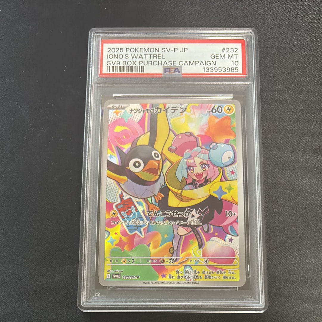 ナンジャモのカイデン P [SV-P 232](プロモーションカード「拡張パック バトルパートナーズ Box購入キャンペーン」)