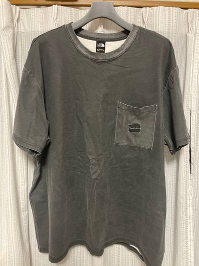 Supreme x The North Face Pigment Printed Pocket Tee "Black"