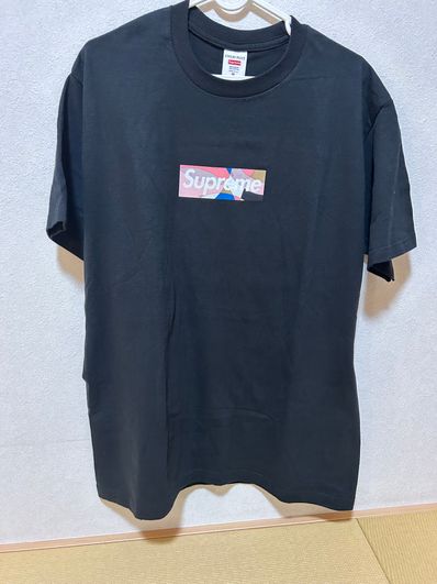 Supreme / Emilio Pucci® Box Logo Tee "Black/Pink"