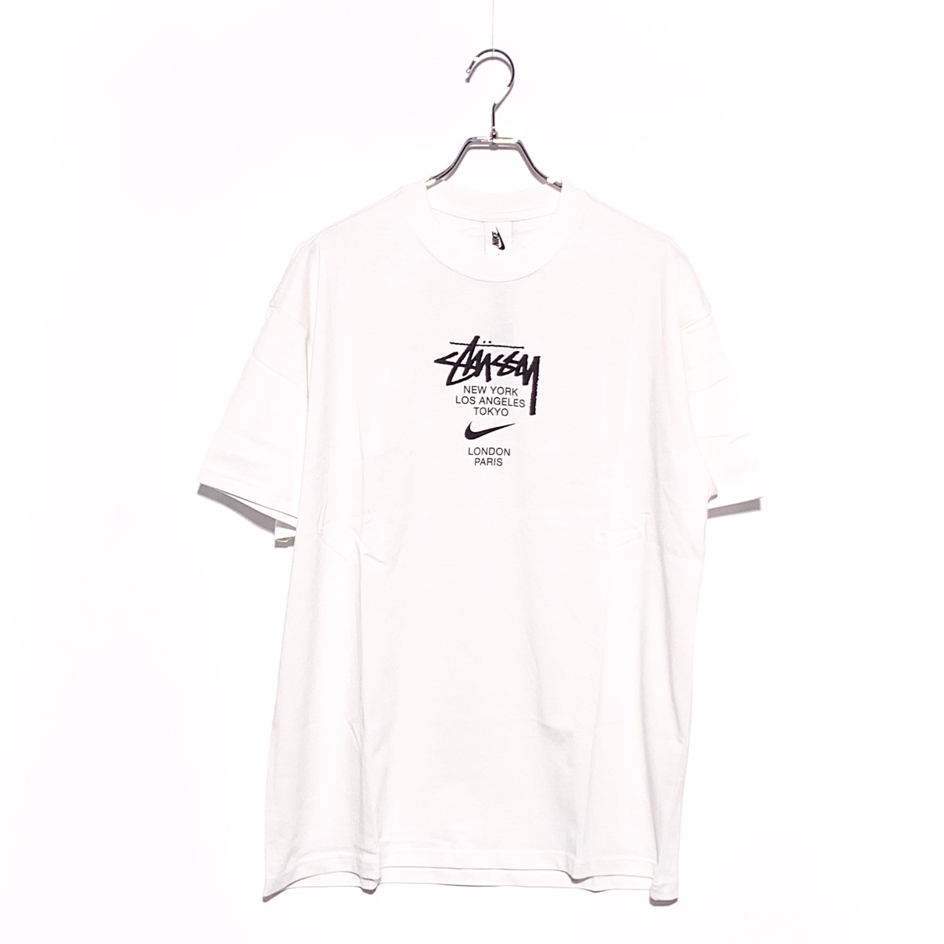 ナイキ ステューシー インターナショナル Tシャツ "ホワイト"