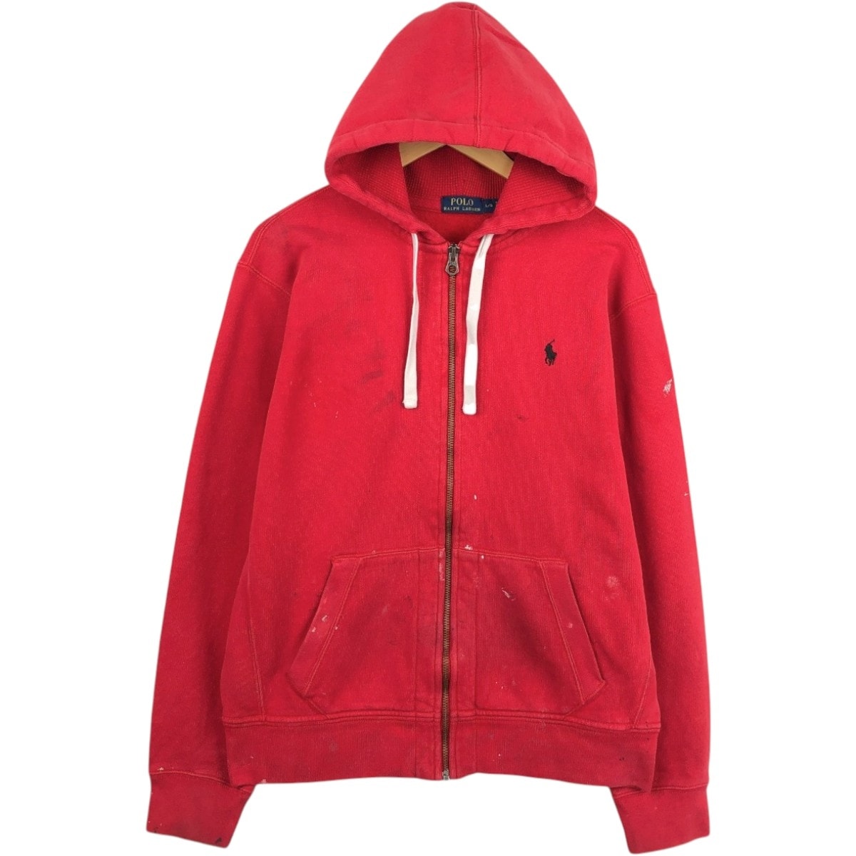 古着 ラルフローレン Ralph Lauren POLO RALPH LAUREN スウェットフルジップパーカー メンズL相当/eaa670262