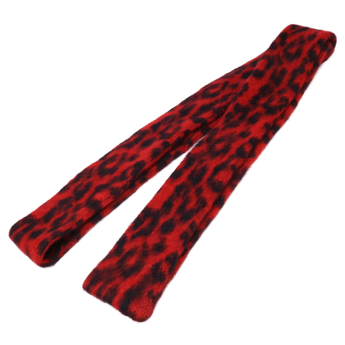 サンローランパリ 【即決/国内正規】13AW 331071 Y1CT1 レオパード柄 モヘヤ ウール