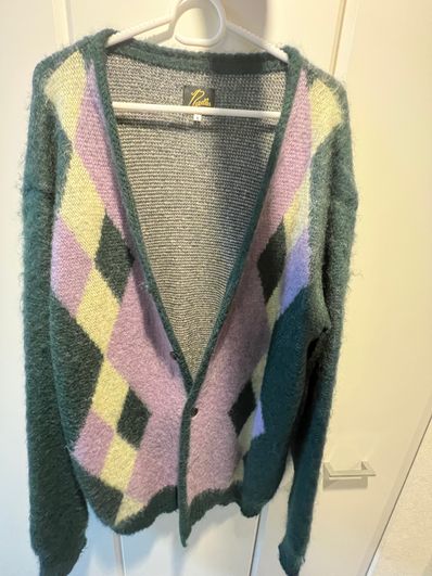 Needles モヘアカーディガン 22AW