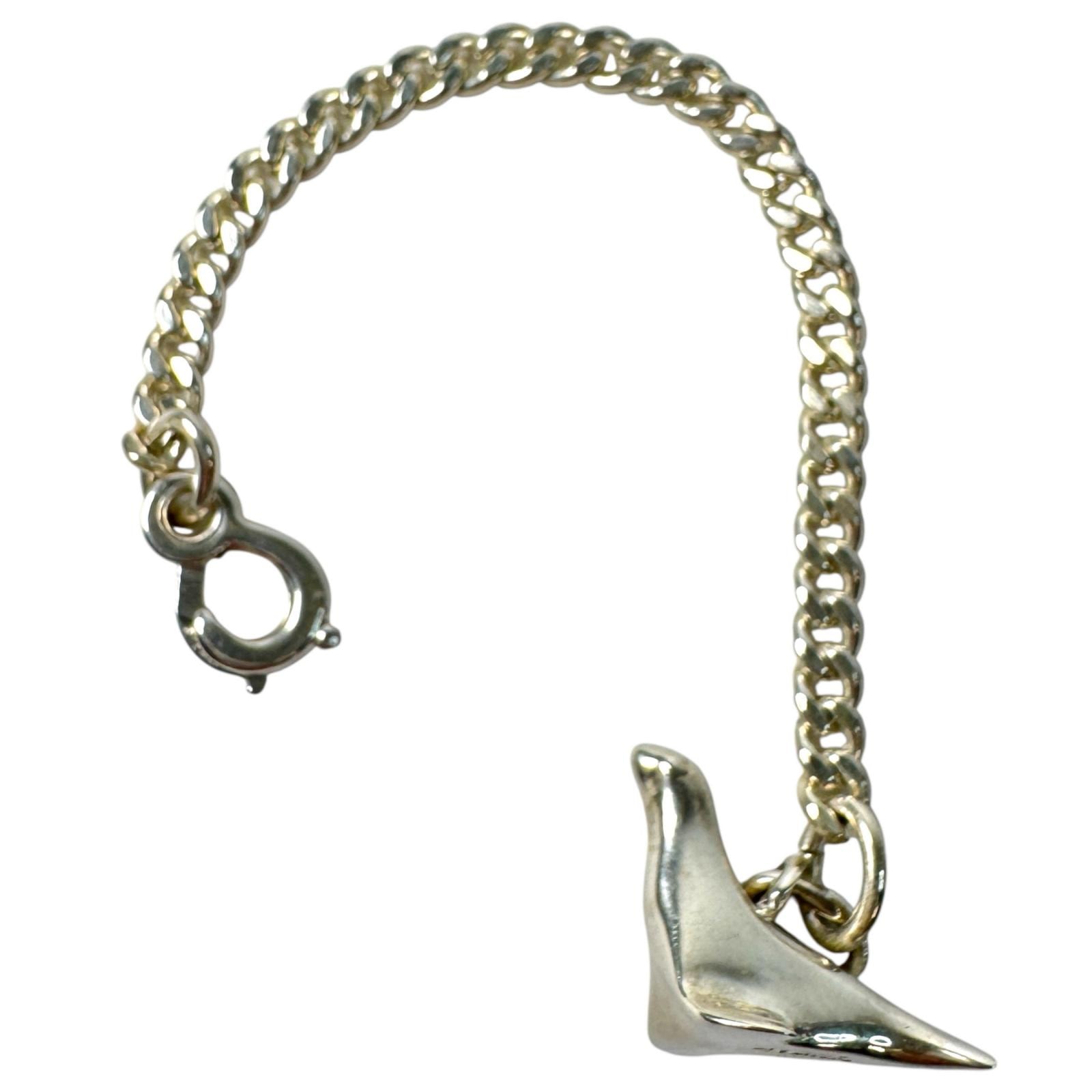 ティファニー TIFFANY アザラシ キー チャーム キーホルダーシルバー レディース