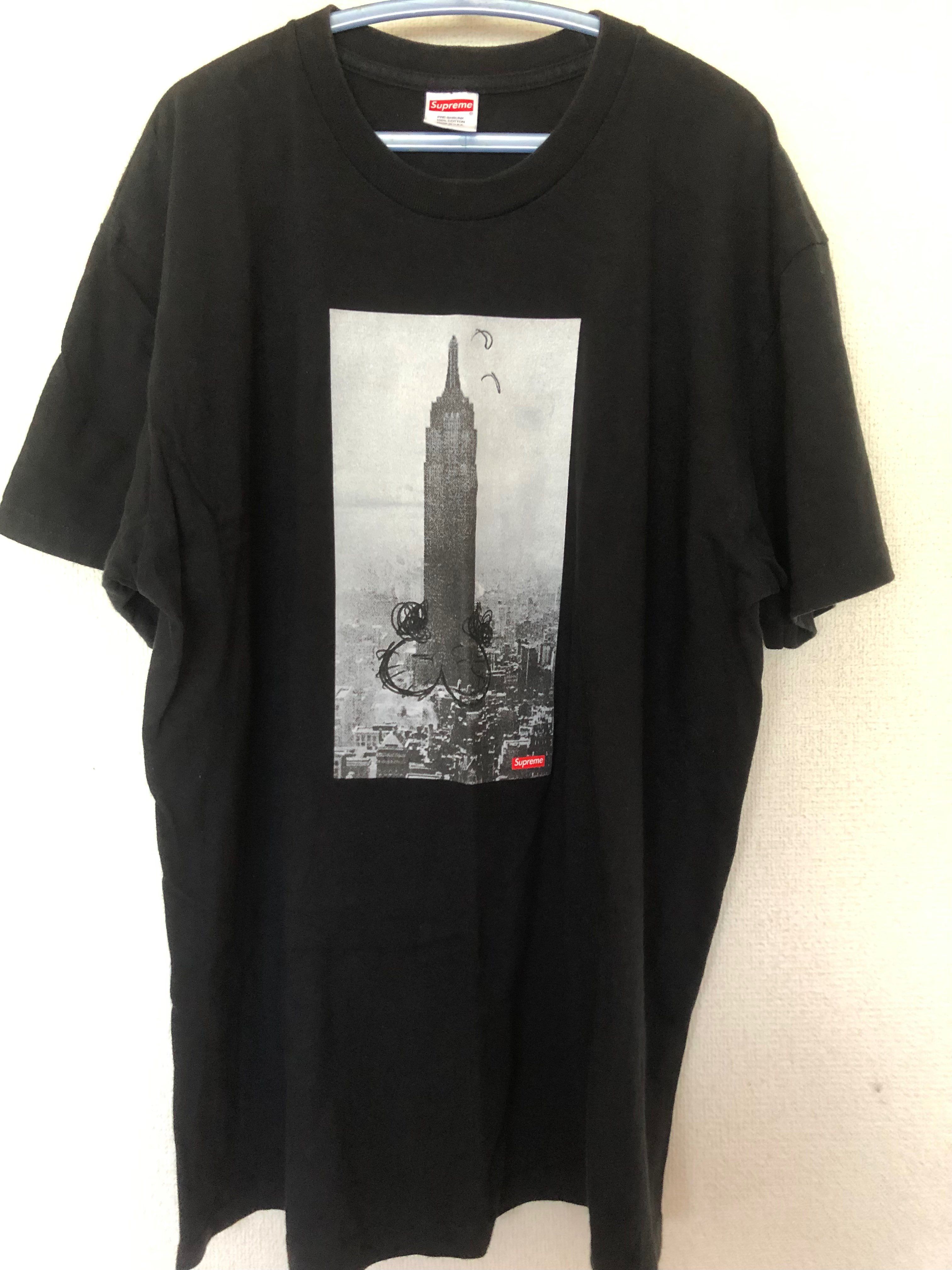 Supreme / Mike Kelley Empire State Building Tee "Black"