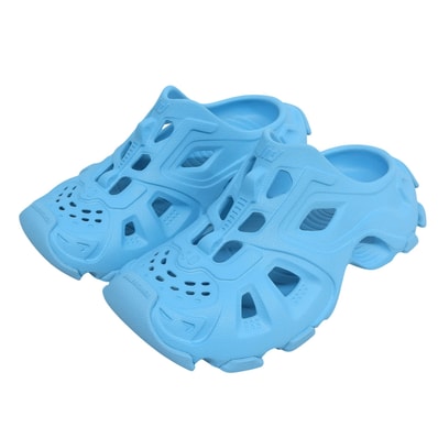 極美品 バレンシアガ サンダル HD ミュール ブルー メンズ 40 735249