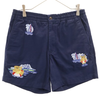 POLO RALPH LAUREN ポロラルフローレン ポロベア ショートパンツ S ネイビー