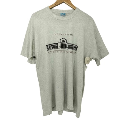 90s THE SAINT LOUIS ART MUSEUM 裾/袖 シングル アート Tシャツ【1143058437875】