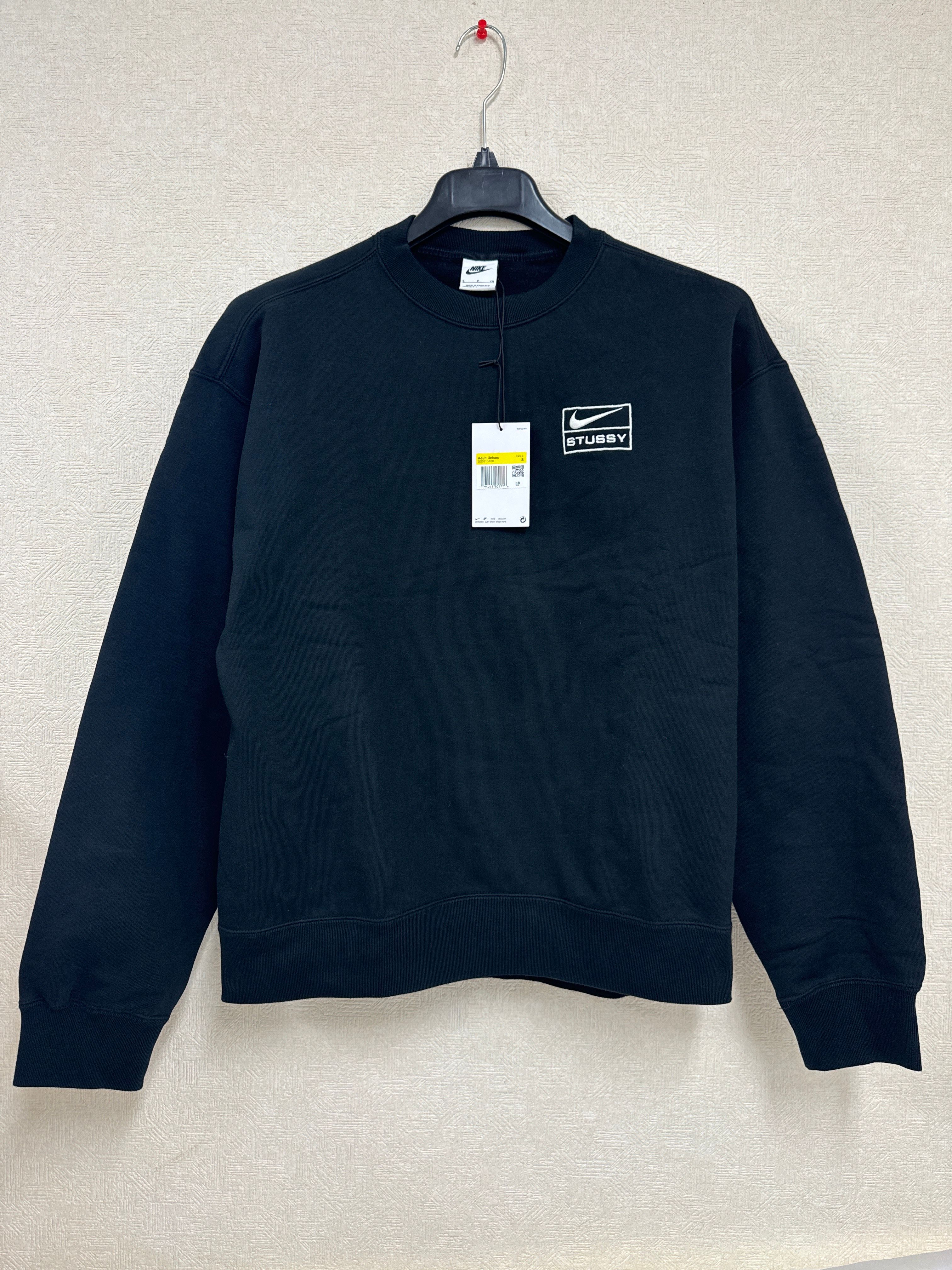 Stussy x Nike Wash Crew (US Size) "Black" DO5310-010