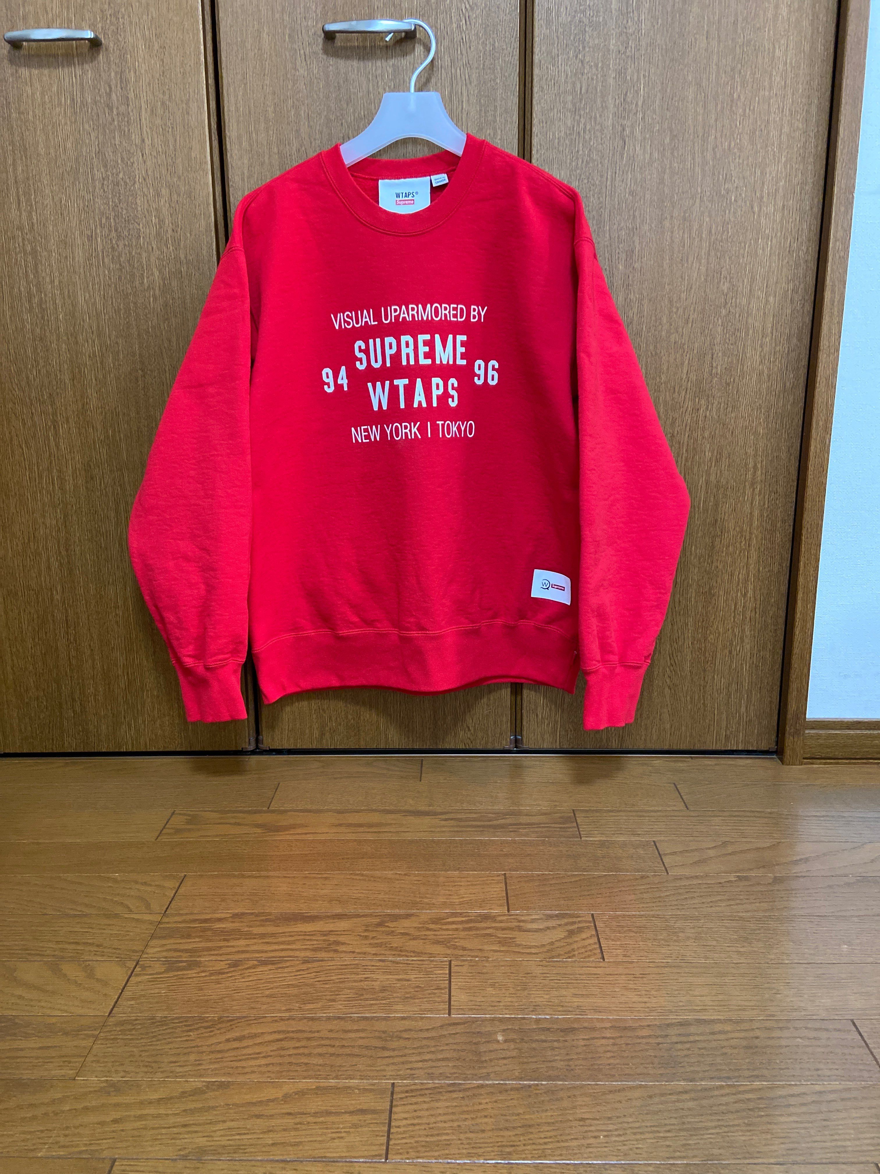 Supreme / WTAPS Crewneck "Red"