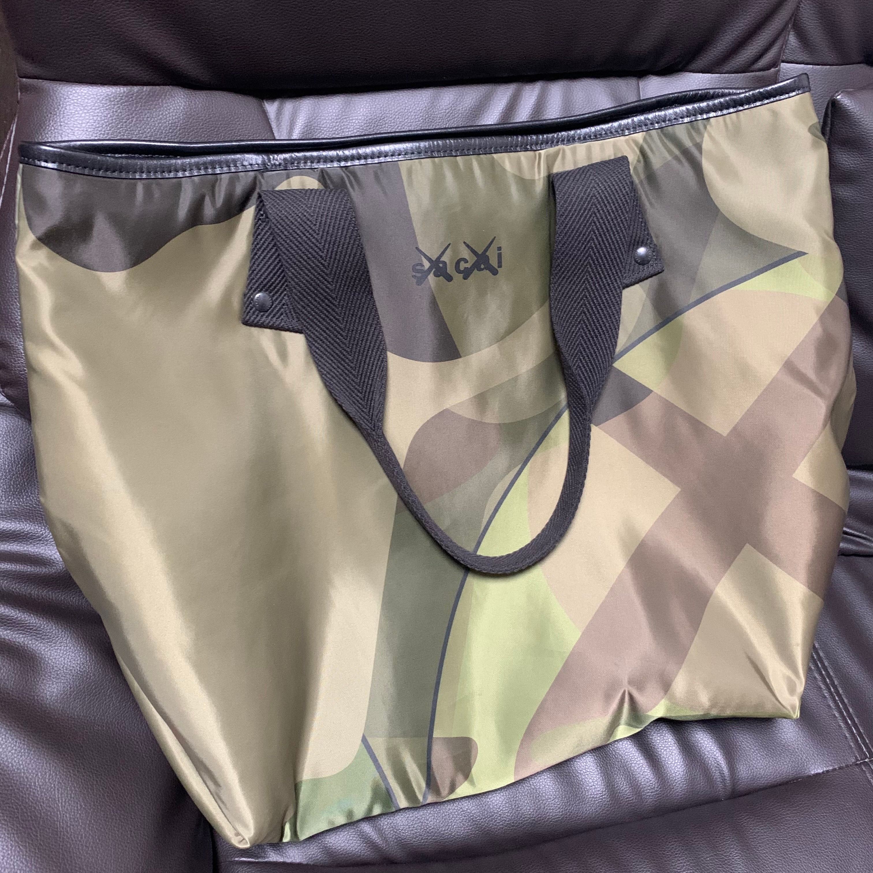 sacai KAWS Large Bag "Camo"