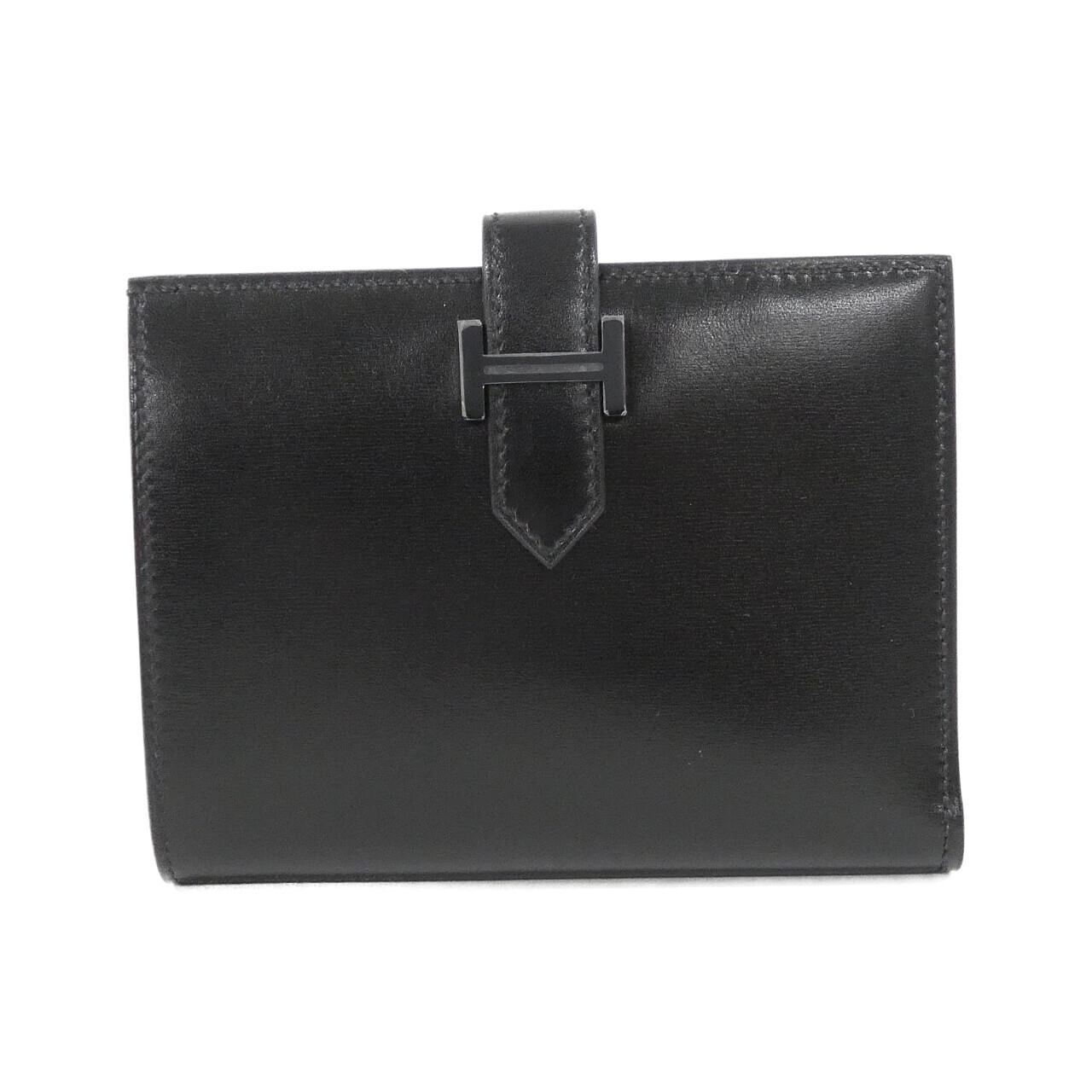 エルメス ベアン コンパクト モノクローム 083080CH 財布